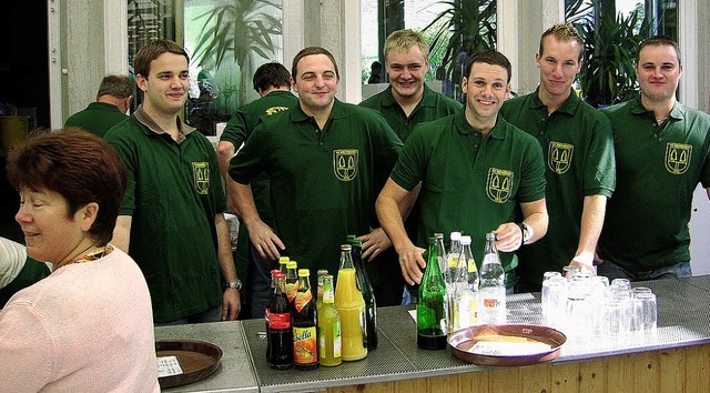 Das gesamte Team der Siensbacher Angle...zu bekommen, denn es gab viel zu tun.   | Foto: Wolfgang Meyer