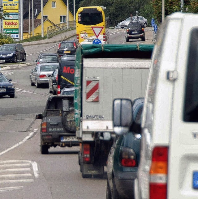 Neustadt muss sich wieder auf Stau einstellen   | Foto: thomas winckelmann