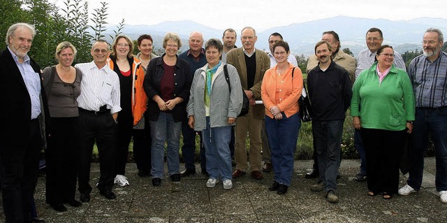 100 Jahre Wasserversorgung Dinkelberg:...eptember, rund um den Hohe-Flum-Turm.   | Foto: Heiner Fabry