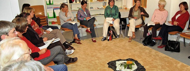 <Bildtext>Die Teilnehmer am Infoabend ...echts)  bei ihrem Referat</Bildtext>    | Foto: Heinz Vollmar