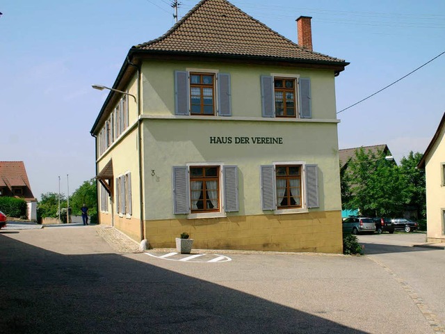 Das Haus der Vereine in Ballrechten-Dottingen    | Foto: Model