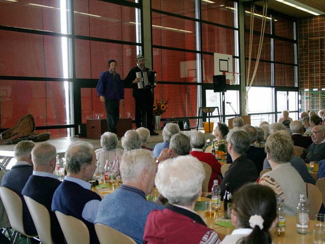 &#8222;Buure zum Alange&#8220; mit ihrem zweieinhalbstndigen Kabarettprogramm  | Foto: Chris Seifried