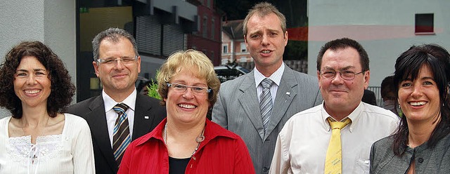 Seit 25 Jahren Mitarbeiter von Sto: Sa...iedrich, Rolf Aimann und  Eva Kohler.   | Foto: Privat