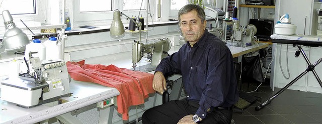 Hidir Yildirim in seinem neuen Atelier   | Foto: Frey