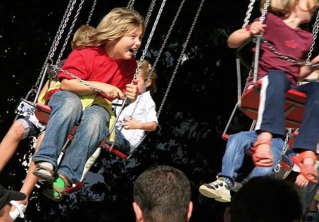 Zum Landelinsfest in Ettenheimmnster ... auch jedes Jahr ein Vergngungspark.   | Foto: Archivfoto: Erika Sieberts