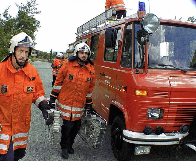 Kein Tank, kein Allradantrieb und zu w...tzt sich fr ein neues  Fahrzeug ein.   | Foto: Hans-Walter Mark