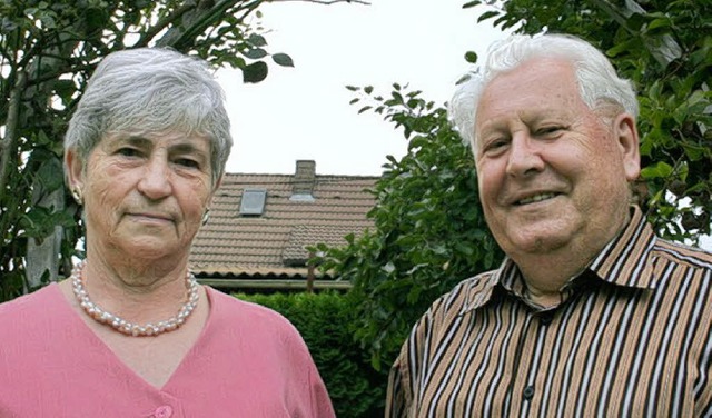 Heute feiern   Herbert und Helga Kurpjuweit goldene Hochzeit.  | Foto: Schnabl