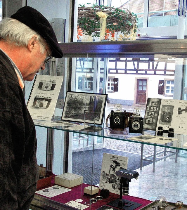 Ausstellung Fotoapparate  | Foto: Andrea Steinhart