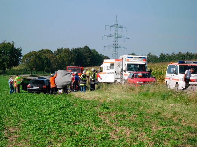 Drei Verletze forderte ein schwerer Ve... der B3 oberhalb der Kaltenherberge.    | Foto: Michael raab