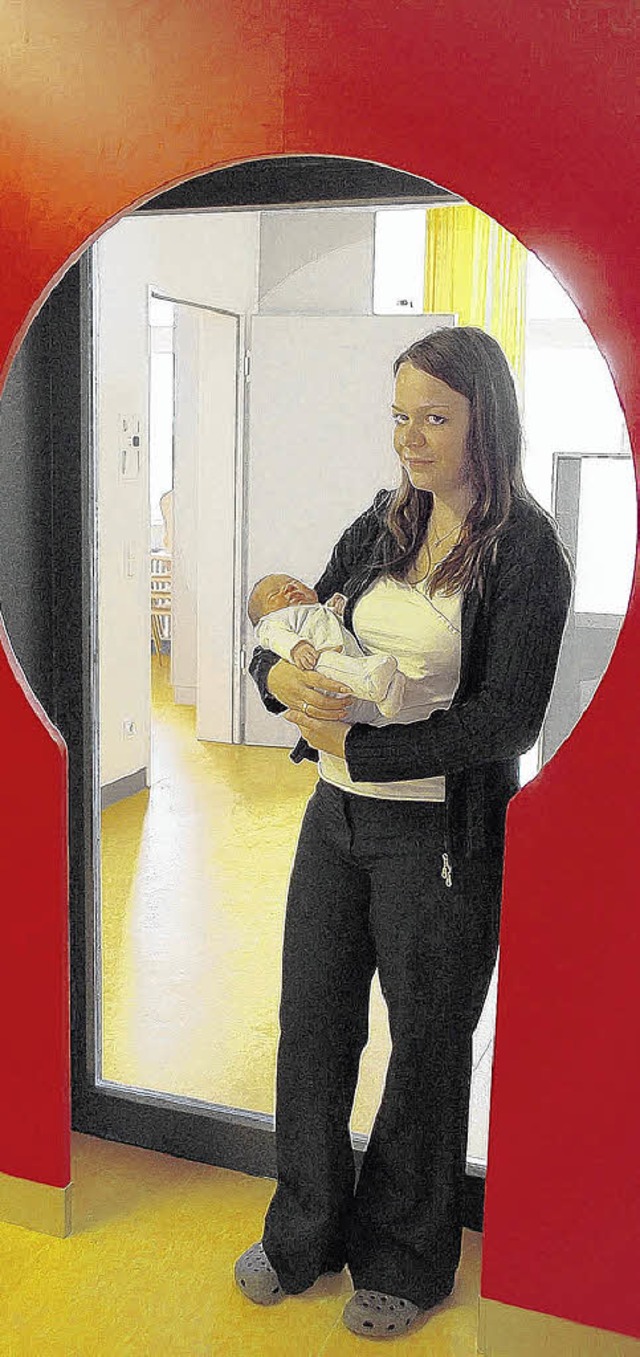 Rebecca Mller (25) aus Hchenschwand ...il sie das  Spital bald  verlassen.     | Foto: Bingold
