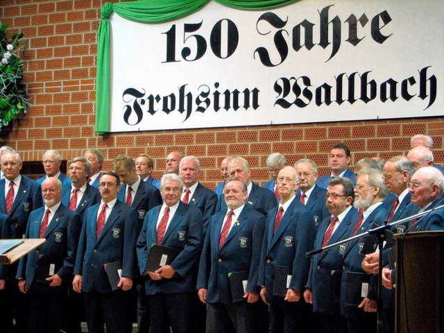 Einen begeisterten Schlusspunkt unter ...rein &#8222;Eintracht&#8220; flingen.  | Foto: Hildegard Siebold