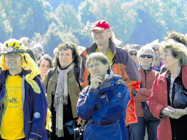 Unter den Vertretern  aus dem Kreis Wa...ie Hans Eugen Trischtler (Mitte).       | Foto: Herbst