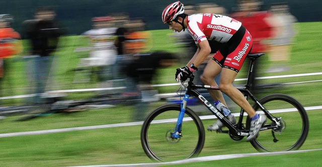 Meisterlicher Sprinter:  Heiko Gutmann vom SC Mnstertal  | Foto: Ruoff