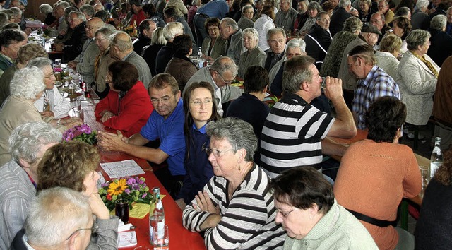 Gut gefllt war beim Herbstfest  der S...Kanderns, der Riedlinger Mhlischopf.   | Foto: Michael Raab