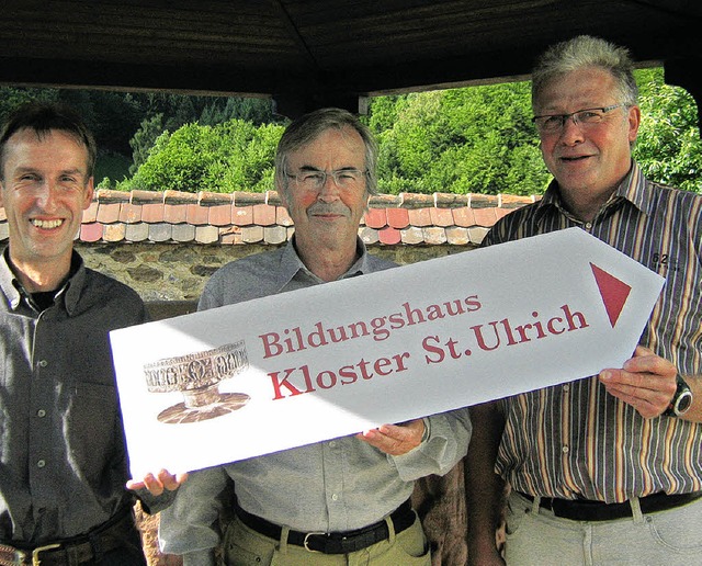 Mit dem neuen Jahresprogramm prsentie...idungshaus Kloster St. Ulrich&#8220;.   | Foto: anne freyer