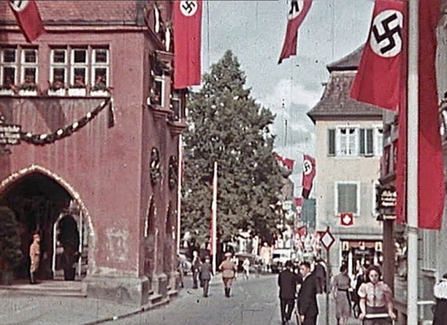 Zum Kreisparteitag 1939 prsentierte s...rhesten Farbfilme aus Lahr entnommen.  | Foto: Stadtarchiv