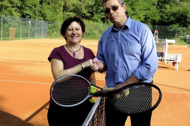 Ein Tennis-Match der besonderen Art