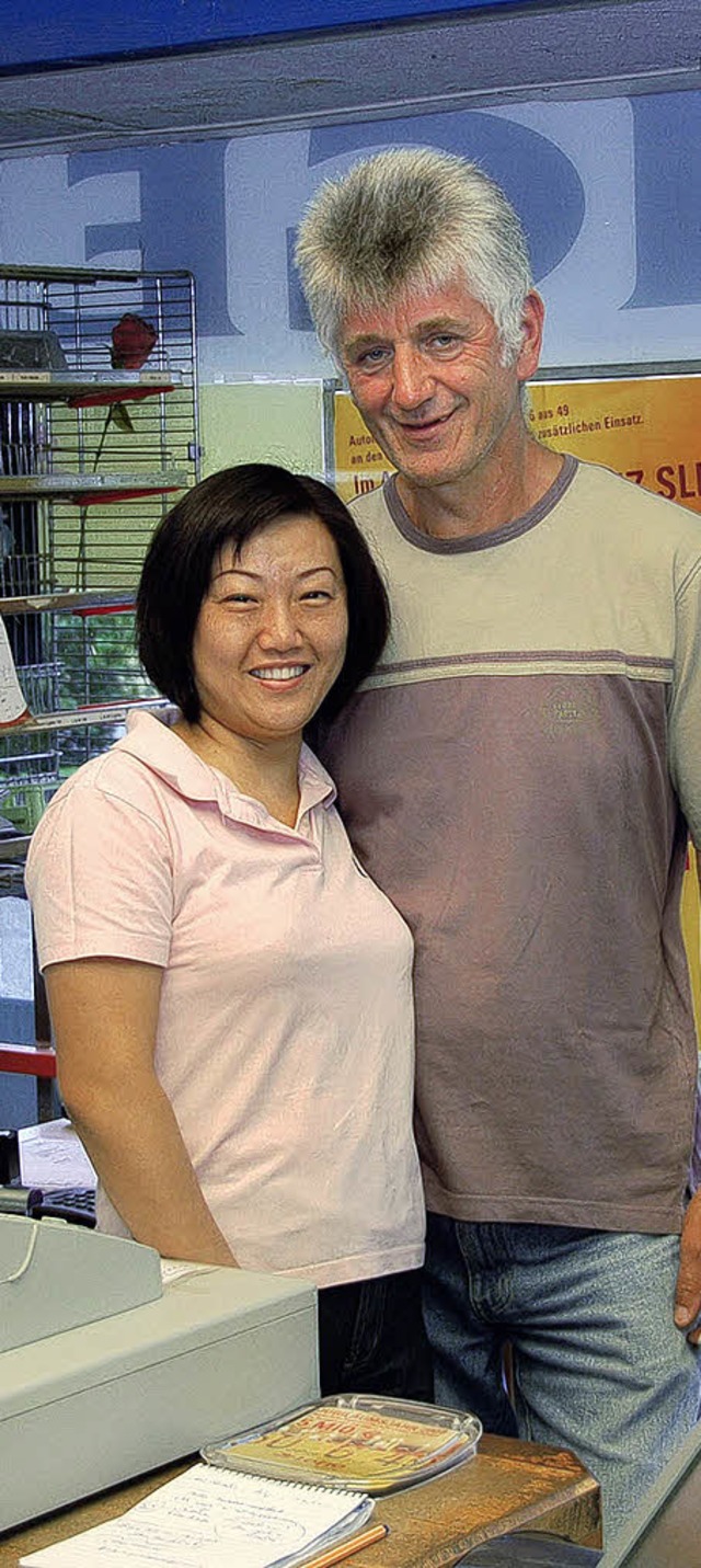 Songsong und ihr Ehemann aus Oberschop... kennengelernt hatten, heirateten sie.  | Foto: Peter Bomans