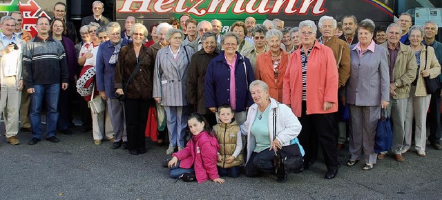 Der katholische Kirchenchor Hausen war...urg und genoss einen schnen Ausflug.   | Foto: Klaus Brust