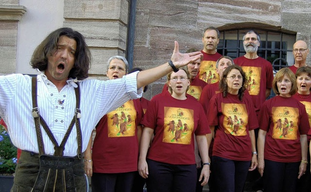 Ingo Anders in der Hauptrolle der Oper...erischen Rheinfelden aufgefhrt wird.   | Foto: pm