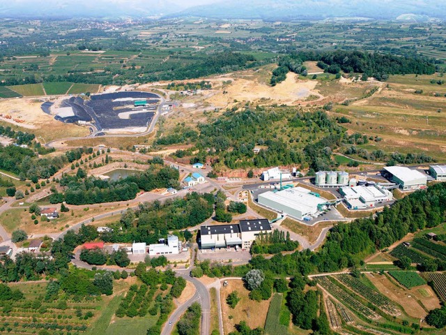 Hier auf dem Kahlenberg kann knftig S...chanisch-biologisch behandelt werden.   | Foto: pr