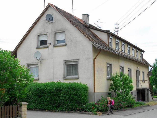 Das Haus an der Sdstrae 16 gehrt der Gemeinde Schwanau.  | Foto: Michael Bamberger