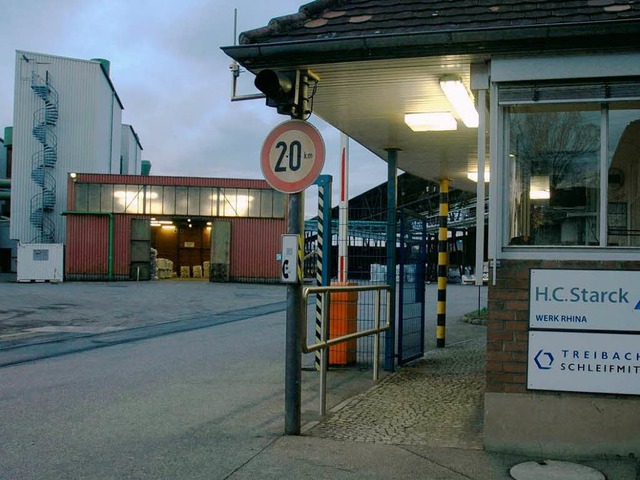 Auch am  Standort Laufenburg baut H. C. Starck weitere Stellen ab.  | Foto: Dorweiler