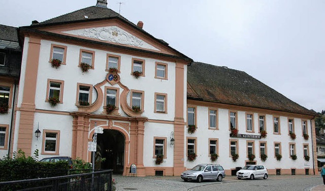Das Hotel Klosterhof in St. Blasien is...st im Haushalt 2009 dafr vorgesehen.   | Foto: horst a. bss