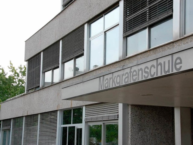 In der Markgrafenschule soll sich einiges verndern.  | Foto: Hannes Lauber