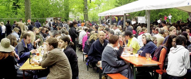 Knftig drfen nur noch Vereine den Ka...ie hier beim Maihock des Turnvereins).  | Foto: Archiv: Knstle