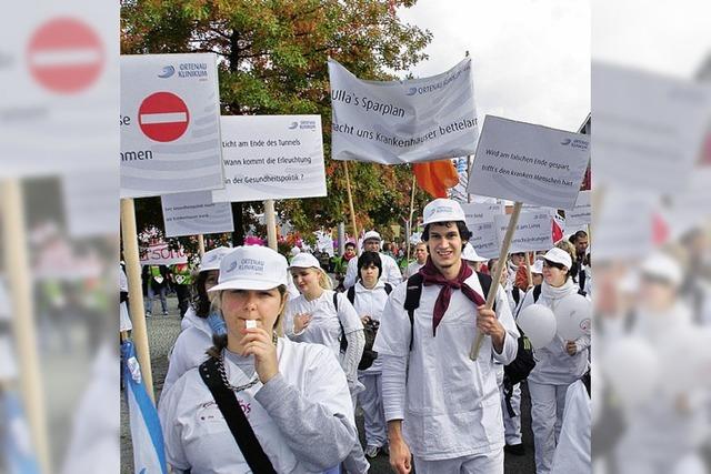 Auch Ortenauer protestierten