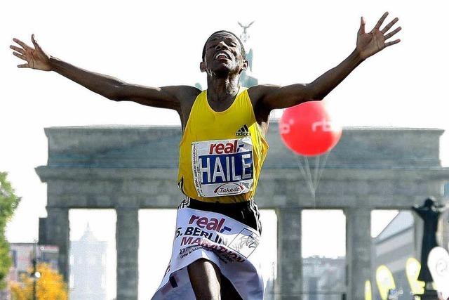 Gebrselassie luft Marathon-Weltrekord