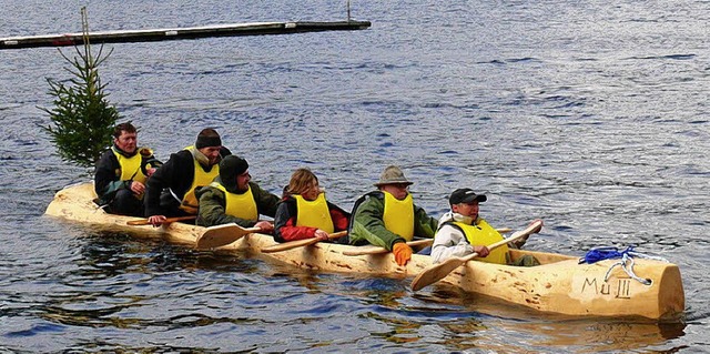 <Bildtext>Im Rahmen der Waldwoche des ...er echten Abenteuerfahrt.  </Bildtext>  | Foto: Ute Aschendorf