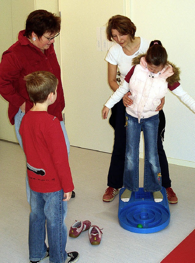 <Bildtext>In der Reha-Klinik Stckenh...uck messen (Bild rechts).  </Bildtext>  | Foto: Barbara Schmidt