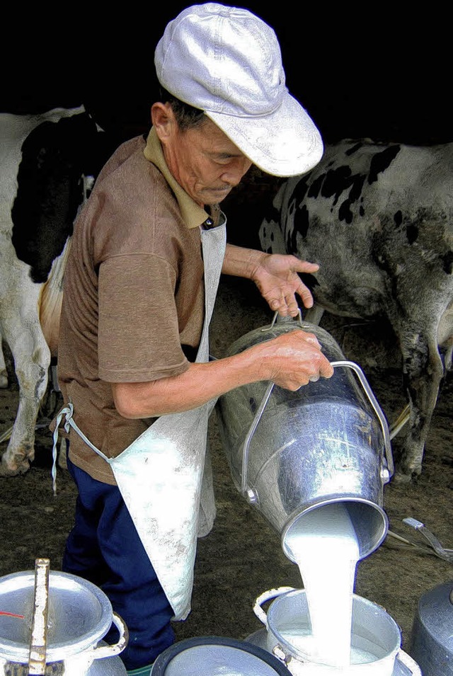 Die Milchbauern wollen einen fairen Preis.   | Foto: dpa