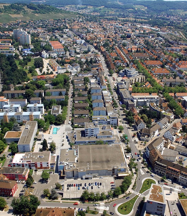 Im Aufwind: Die Stadt hat ihre Schulde...d kann sich nun wieder etwas leisten.   | Foto: Lauber