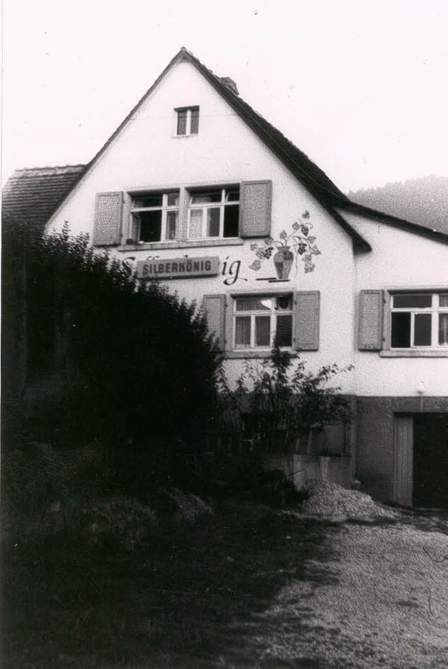 Schwarzwald-Hotel Silberknig, der Anf...legen, am Standort des heutigen Hotels  | Foto: privat