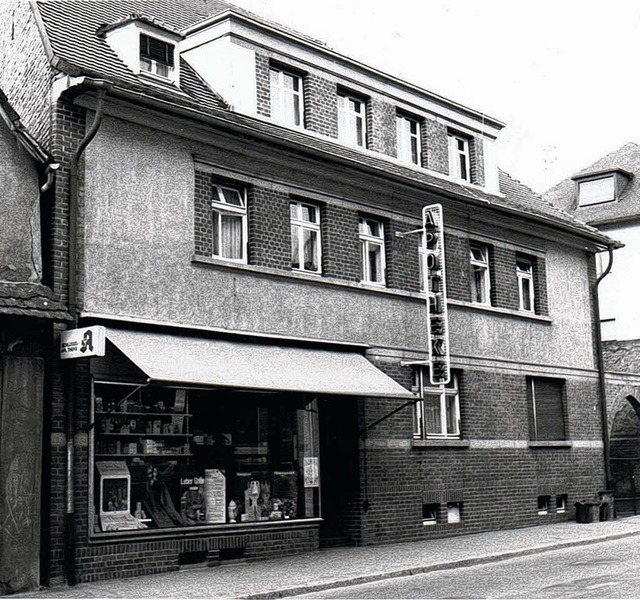 Die Schlssel-Apotheke im Grndungsjahr 1958.   | Foto: privat