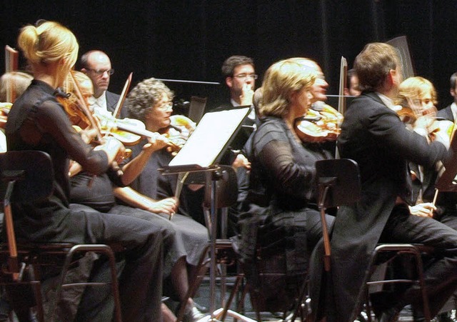 Das Kammerorchester Basel schenkte dem...ischen Konzertabend von erlesener Gte  | Foto: Karin Stckl-Steinebrunner