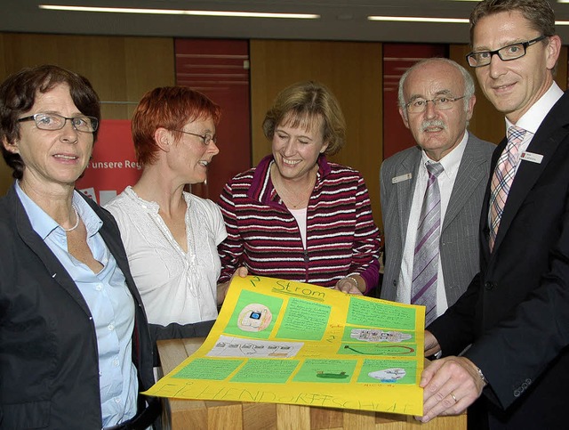 Freude ber den Erfolg von Science Lab...assenstiftung Jugend-Umwelt-Bildung).   | Foto: Nikolaus Trenz