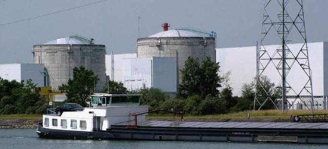 Das Kernkraftwerk Fessenheim ist in der Region ein Stein des Anstoes.   | Foto: Wagner