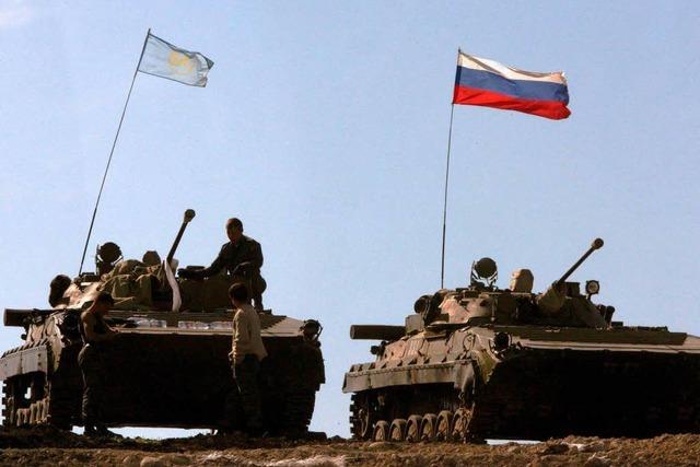 Russland zieht Soldaten aus Georgien ab