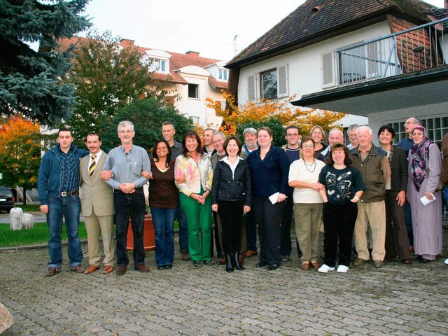 Ein buntes internationales Programm ha...t der Kulturen auf die Beine gestellt.  | Foto: Marlies Jung-Knoblich