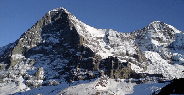 Der Eiger und seine Nordwand, fr Bergsteiger eine extreme Herausforderung   | Foto: Wolfgang Grabherr