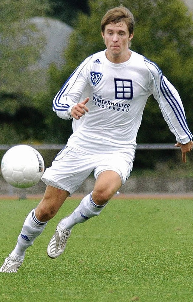 Spielt beim U-21-Lnderpokal des DFB in Duisburg mit: Matthias Baron vom SV Weil  | Foto: Peter Gerigk