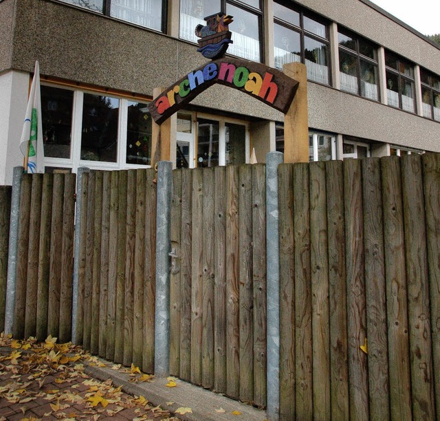 Der Kindergarten Arche Noah in St. Bla...fr Kinder ab dem dritten Lebensjahr.   | Foto: horst a. bss