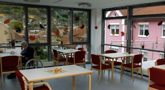 Einer der neuen Aufenthalts- und Speiserume im Alten- und Pflegeheim   | Foto: Karin Maier