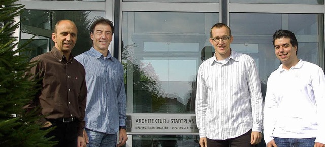50 Jahre Architekturbro Strittmatter ...Michael Walz und Marco D&#39;Addario.   | Foto: Ralf Staub
