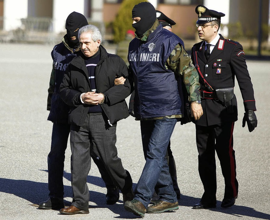 Im Netz:   &#8217;Ndrangheta-Boss   Pasquale Condello im Februar 2008  | Foto: ImageForum