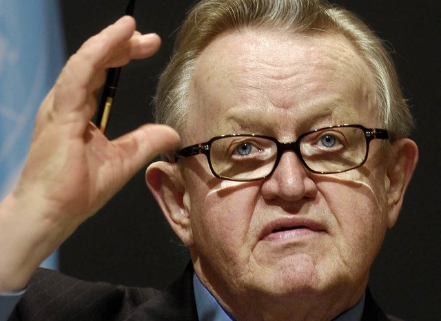 Martti Ahtisaari   | Foto: AFP